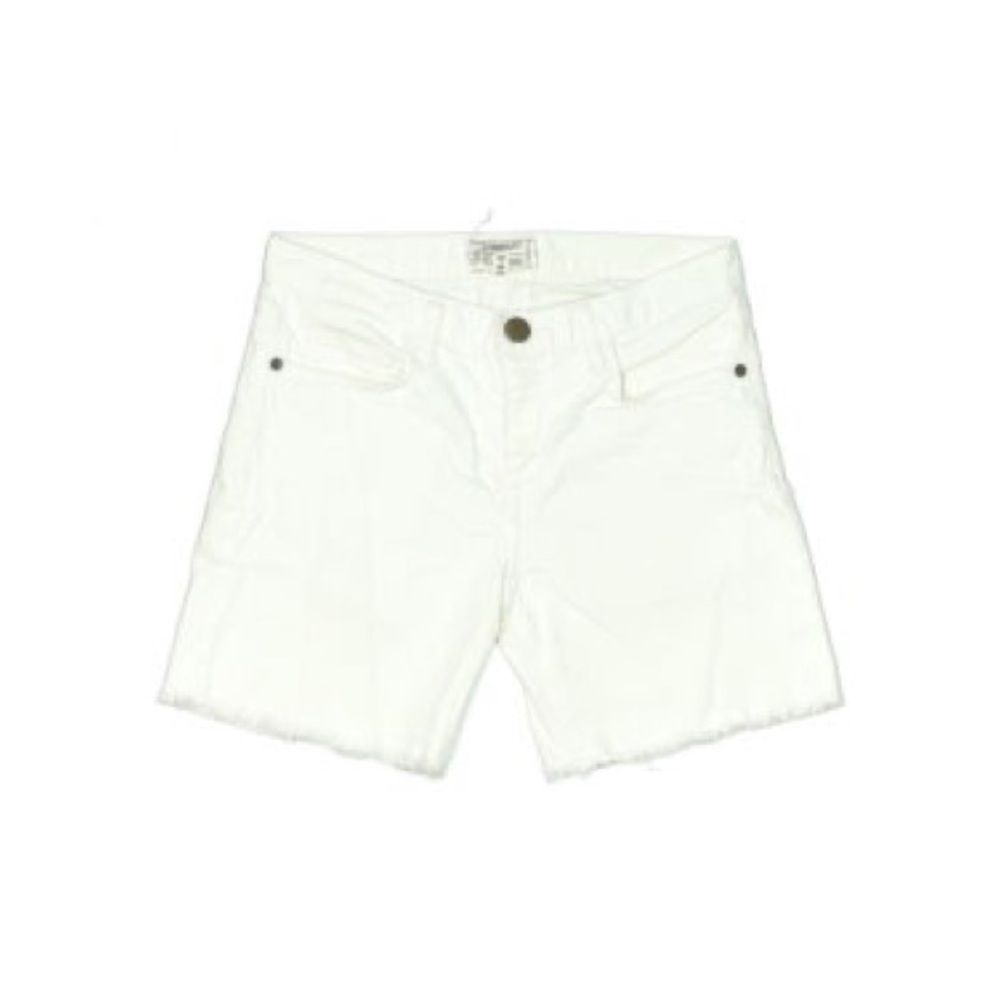 NWT Current/Elliott Aficionado Short in Papyrus Cut Hem Size 27